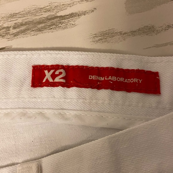 X2 Denim White size 12 Capri pants - Picture 4 of 5